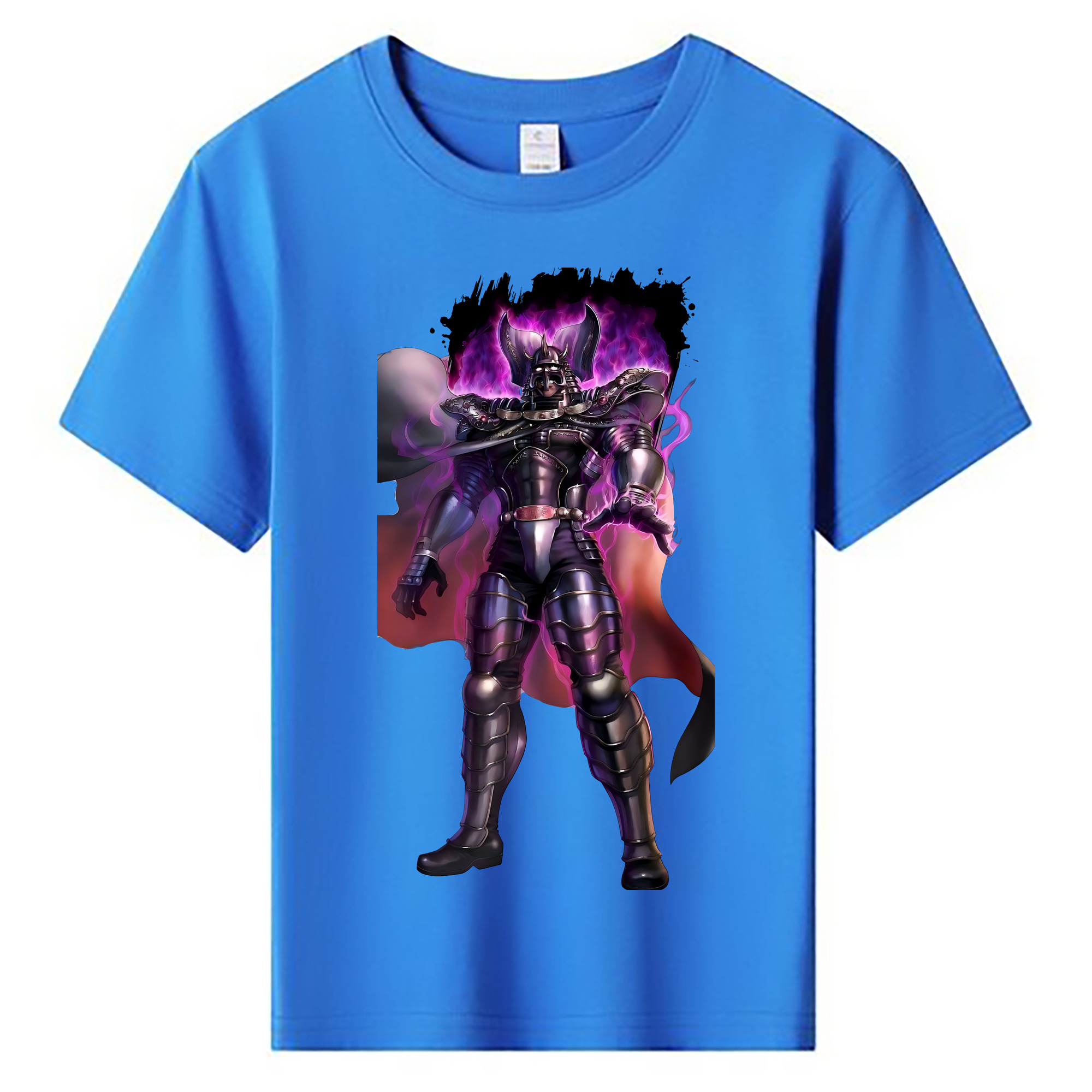 （画像用） 北斗の拳 Fist of the North Star 綿100％キッズTシャツ（フロントプリント）